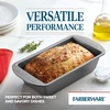 image:imageFarberware Nonstick Bakeware Bread and Meat Loaf Pan Set for Baking Gray9 x 5 2 Piece