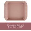 image:imageFarberware Nonstick Bakeware Nonstick Cookie Sheet  Baking Sheet  11 Inch x 17 Inch Rose Gold RedLoaf Pan