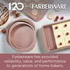 image:imageFarberware Nonstick Bakeware Nonstick Cookie Sheet  Baking Sheet  11 Inch x 17 Inch Rose Gold RedRound Cake Pan 9Inch
