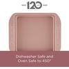 image:imageFarberware Nonstick Bakeware Nonstick Cookie Sheet  Baking Sheet  11 Inch x 17 Inch Rose Gold RedRound Cake Pan 9Inch