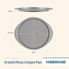 image:imageFarberware Nonstick Bakeware Round PizzaCrisper Pan 13 Inch Gray