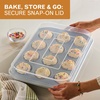 image:imageFarberware Nonstick Muffin Pan with Lid 12 Cup Cupcake Baking Pan
