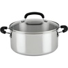 image:imageFarberware Brilliance Dutch Oven Pot with Lid 5 Quart Stainless Steel5 Quarts