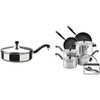 image:imageFarberware Classic Stainless Steel Cookware Pots and Pans Set 15Piece50049Silver amp Classic Stainless Steel Saute Fry Pan with Lid 275 Quart Silver