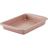 image:imageFarberware Nonstick Bakeware Nonstick Cookie Sheet  Baking Sheet  11 Inch x 17 Inch Rose Gold RedRectangular Cake Pan 9Inch x 13Inch