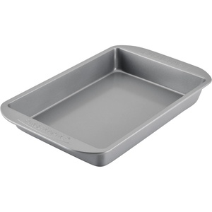 image:imageFarberware Nonstick Bakeware 9Inch x 13Inch Rectangular Cake Pan GrayGray