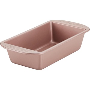 image:imageFarberware Nonstick Bakeware Nonstick Cookie Sheet  Baking Sheet  11 Inch x 17 Inch Rose Gold RedLoaf Pan