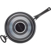 image:imageFarberware Glide Deep Nonstick Frying Pan  Fry Pan  Skillet with Helper Handle  125 Inch Black4 Quart