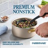 image:imageFarberware Radiant Nonstick Sauce Pan with Lid Dishwasher Safe 2 Quart ChampagneChampagne