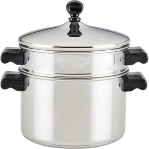 image:imageFarberware Classic Series Stack n Steam Sauce Pot and Steamer 3Quart