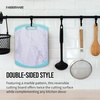 image:imageFarberware 11 x 14 Inch Nonslip Plastic Cutting Board Marble Pattern