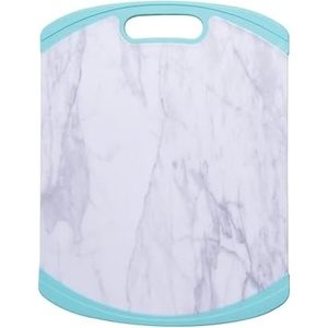 image:imageFarberware 11 x 14 Inch Nonslip Plastic Cutting Board Marble Pattern