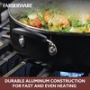 image:imageFarberware Smart Control Nonstick Jumbo CookerSaute Pan with Lid and Helper Handle 6 Quart BlackBlack
