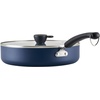 image:imageFarberware Disney Bon Voyage Ceramic Nonstick Frying Pan Dishwasher Safe Skillet 8 Inch RedBlue