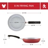 image:imageFarberware Disney Bon Voyage Ceramic Nonstick Frying Pan Dishwasher Safe Skillet 8 Inch RedRed