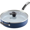 image:imageFarberware Disney Bon Voyage Ceramic Nonstick Frying Pan Dishwasher Safe Skillet 8 Inch RedBlue