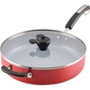 image:imageFarberware Disney Bon Voyage Ceramic Nonstick Frying Pan Dishwasher Safe Skillet 8 Inch RedRed
