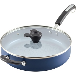 image:imageFarberware Disney Bon Voyage Ceramic Nonstick Frying Pan Dishwasher Safe Skillet 8 Inch RedBlue
