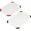 image:imageFarberware Cutting Board Set Made from Recycled PET RPET with NonSlip Edges Durable amp Dishwasher Safe 2PieceWhite