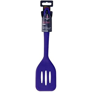 image:imageFarberware Colourworks 12Inch Flexible Slotted Turner  Heat Resistant Silicone Turner for Nonstick Cookware  Dishwasher Safe Cooking Tool for Home Chefs amp Everyday Use RedBlue
