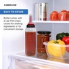 image:imageFarberware BBQ Basting Brush Squeeze Bottle Set ClearRedBlack