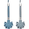 image:imageFarberware Kitchen Tongs Set 2 Piece 9 Inch Nylon Tip Blue Light Green