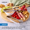 image:imageFarberware Kitchen Tongs Set of 2 Stainless Steel 95 Inch