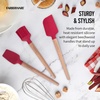 image:imageFarberware Mini Baking Utensil Set 3 Piece Silicone Wood