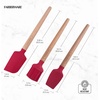 image:imageFarberware Mini Baking Utensil Set 3 Piece Silicone Wood