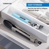 image:imageFarberware Pro Silicone Head Locking Tongs 9 Inch Heat Safe Silver