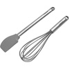 image:imageFarberware Whisk and Spatula Set 2 Piece Silicone Stainless