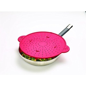 image:imageFarberware Splatter Screen 13 Inch Grease Guard Carbon Filter Black11Inch Silicone Splatter Screen