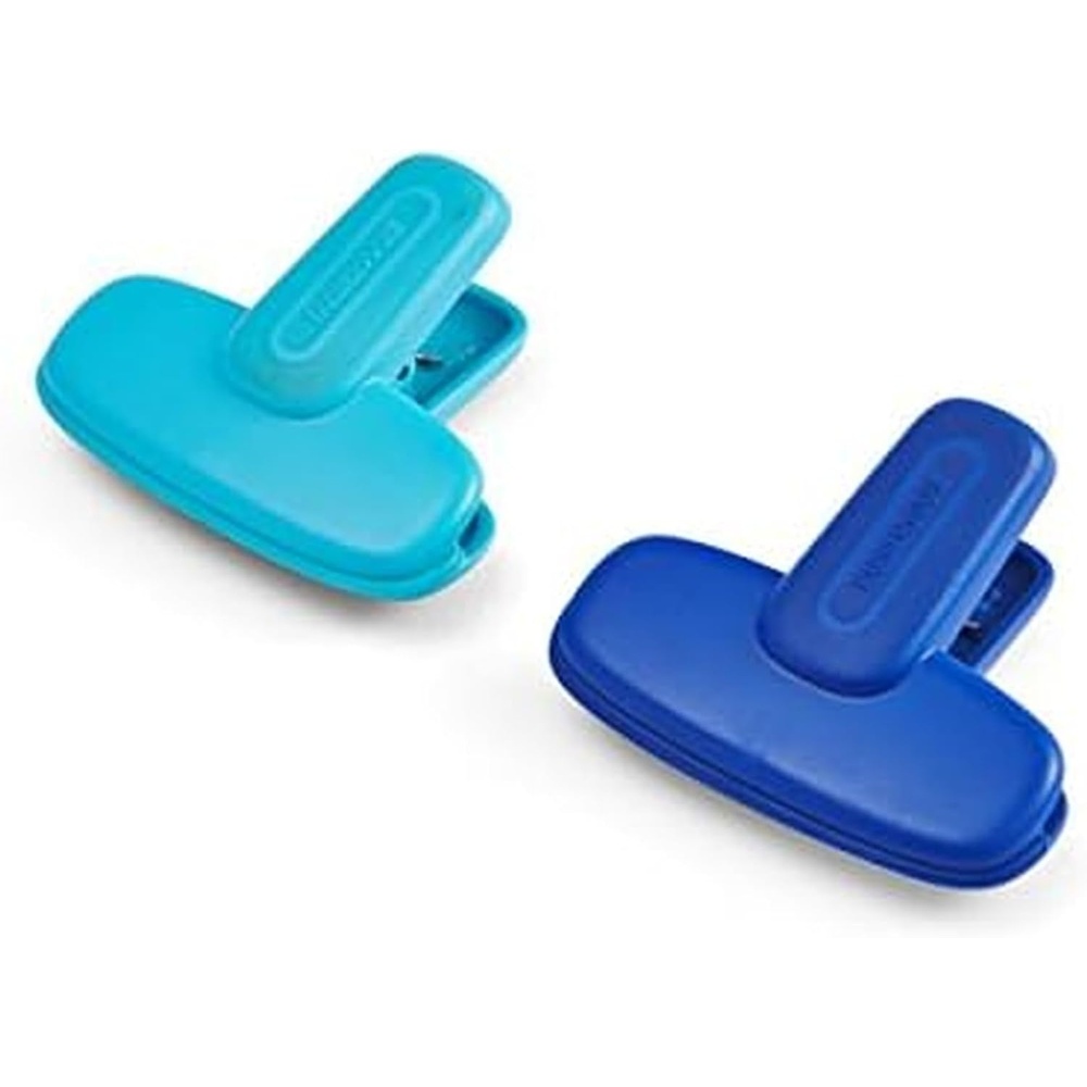 image:imageFarberware 5211487 Professional AllPurpose Magnetic Bag Clips Assorted ColorsLarge  Set of 2