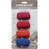 image:imageFarberware 5211487 Professional AllPurpose Magnetic Bag Clips Assorted ColorsSmall  Set of 4