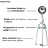 image:imageFarberware Professional Stainless Steel Cookie Dough Scoop 827 Inch BlackAqua Sky