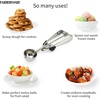 image:imageFarberware Professional Stainless Steel Cookie Dough Scoop 827 Inch BlackBlack