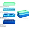 image:imageFarberware Silicone Ice Cube Trays with Lid Set of 3