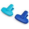 image:imageFarberware 5211487 Professional AllPurpose Magnetic Bag Clips Assorted ColorsLarge  Set of 2