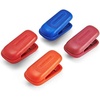 image:imageFarberware 5211487 Professional AllPurpose Magnetic Bag Clips Assorted ColorsSmall  Set of 4